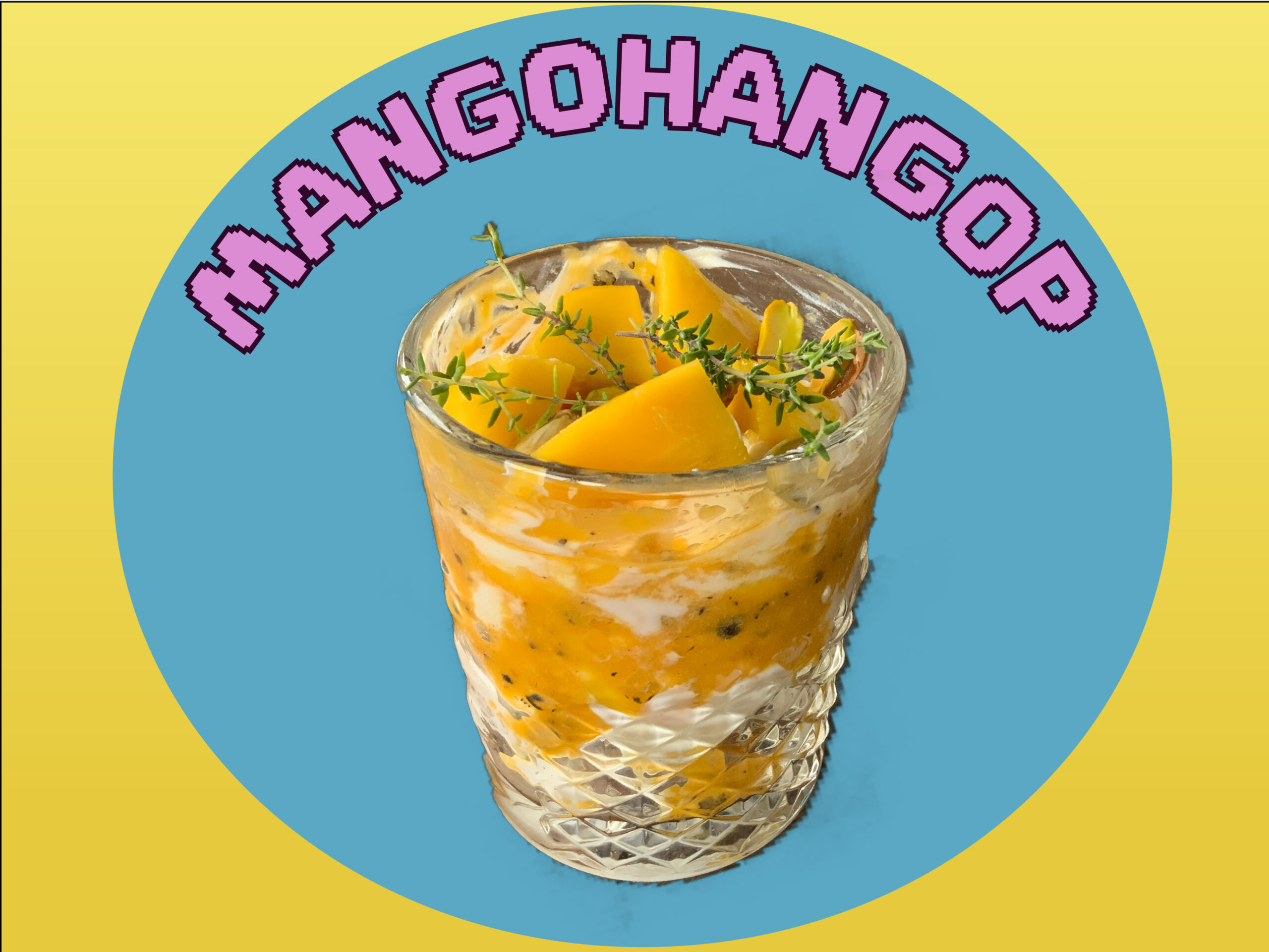 Je bekijkt nu Mangohangop (2 glazen)